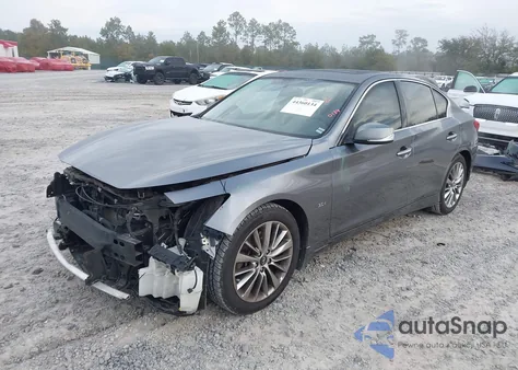2019 Infiniti Q50 3.0T Luxe from USA, damaged, VIN JN1EV7AP2KM518184
